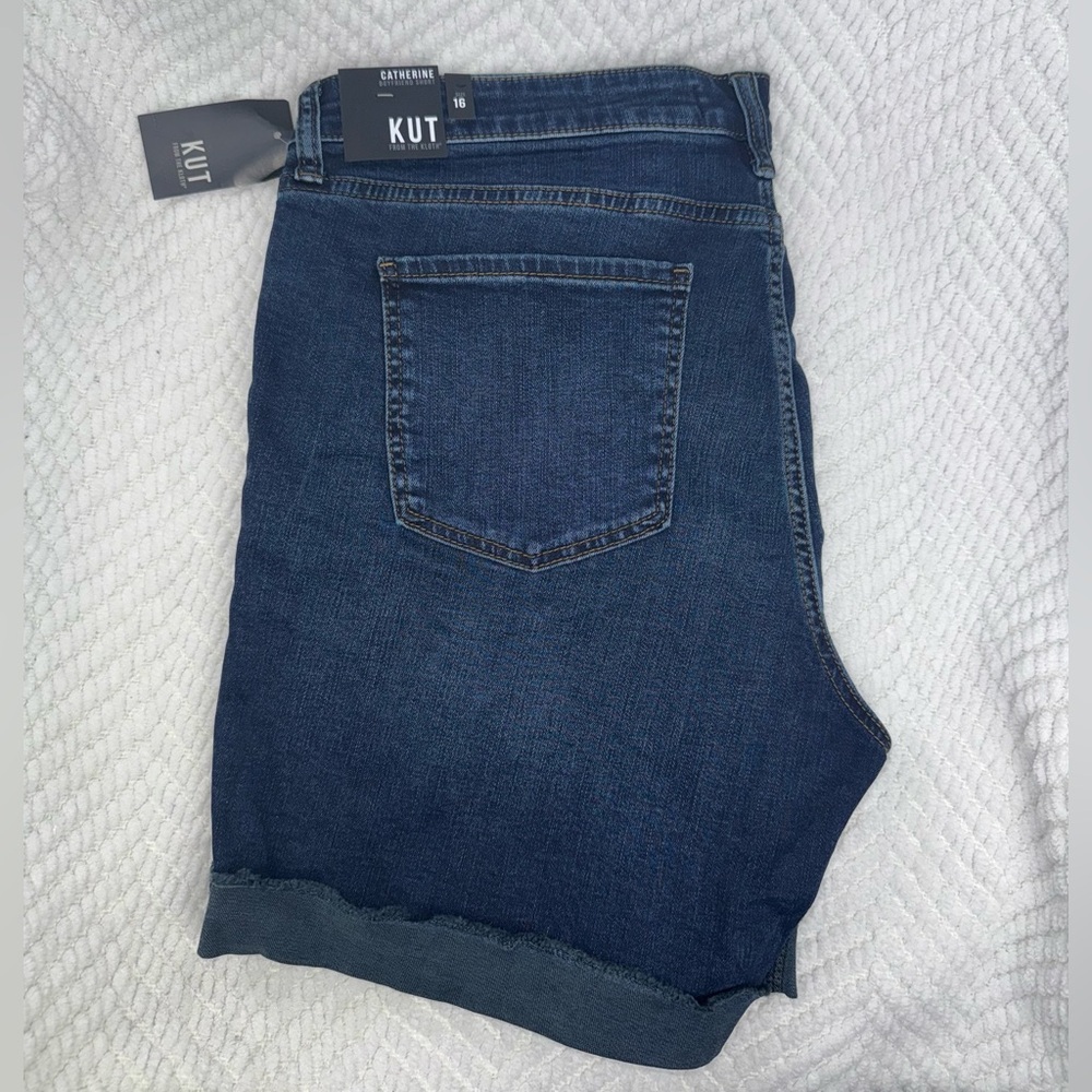 Kut‎ from the Kloth Women's Dark Blue Shorts